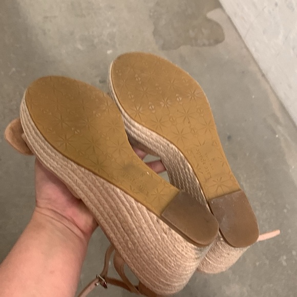 Kate Spade Kianna Tan Wedge Sandals - Picture 7 of 10